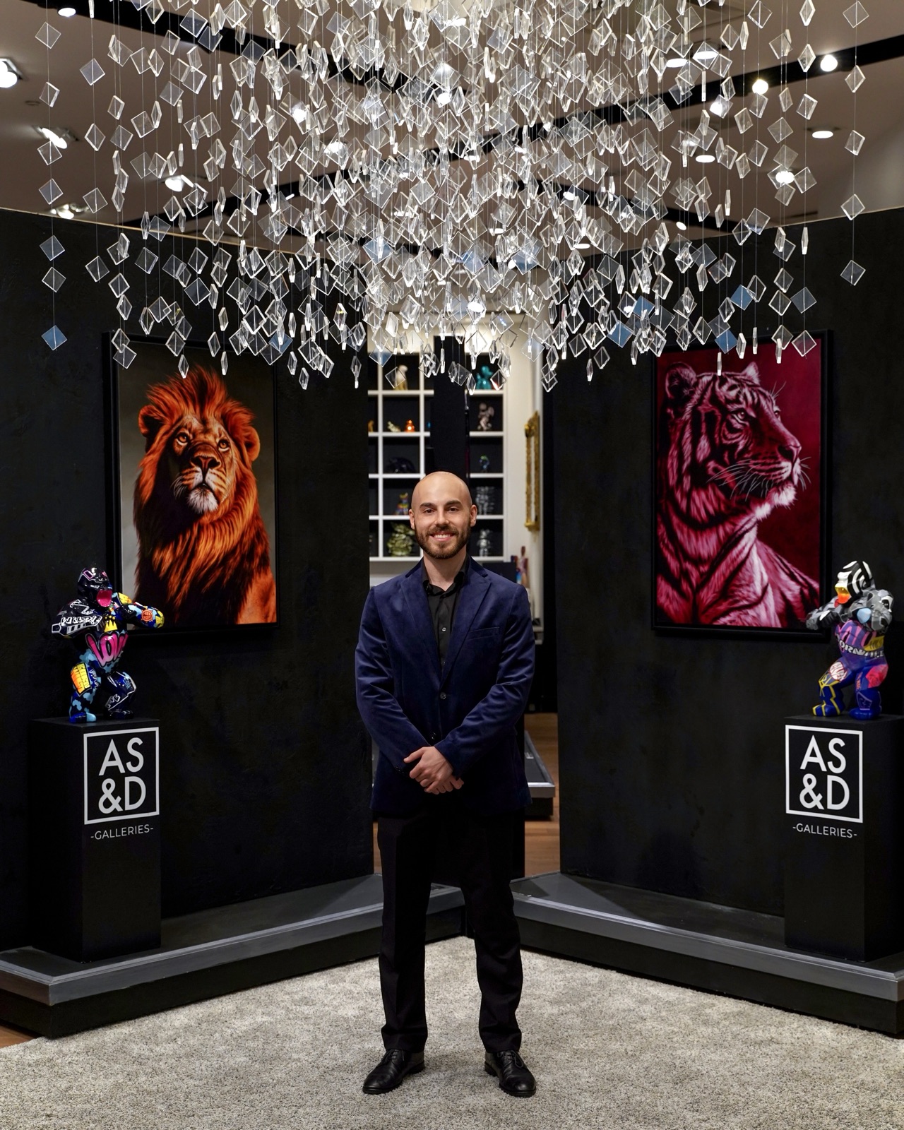 Marco Grasso paintings exhibited with Art Space & Design in Canada